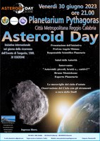Al Planetarium Pythagoras della Città Metropolitana di Reggio Calabria l'evento internazionale Asteroid Day