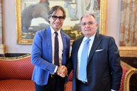 Il sindaco Falcomatà ha incontrato il neopresidente di Confindustria Reggio Calabria, Vecchio