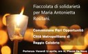 Fiaccolata di solidarietà per Maria Antonietta Rositani